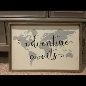 Adventure Awaits Wall Art Home Decor
